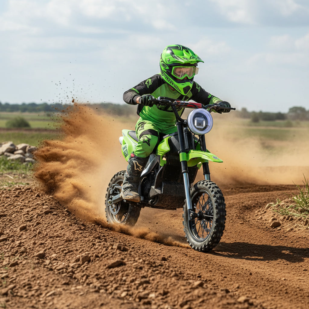 Green Blaze 36 V off Road Electric Dirt Bike for kids
