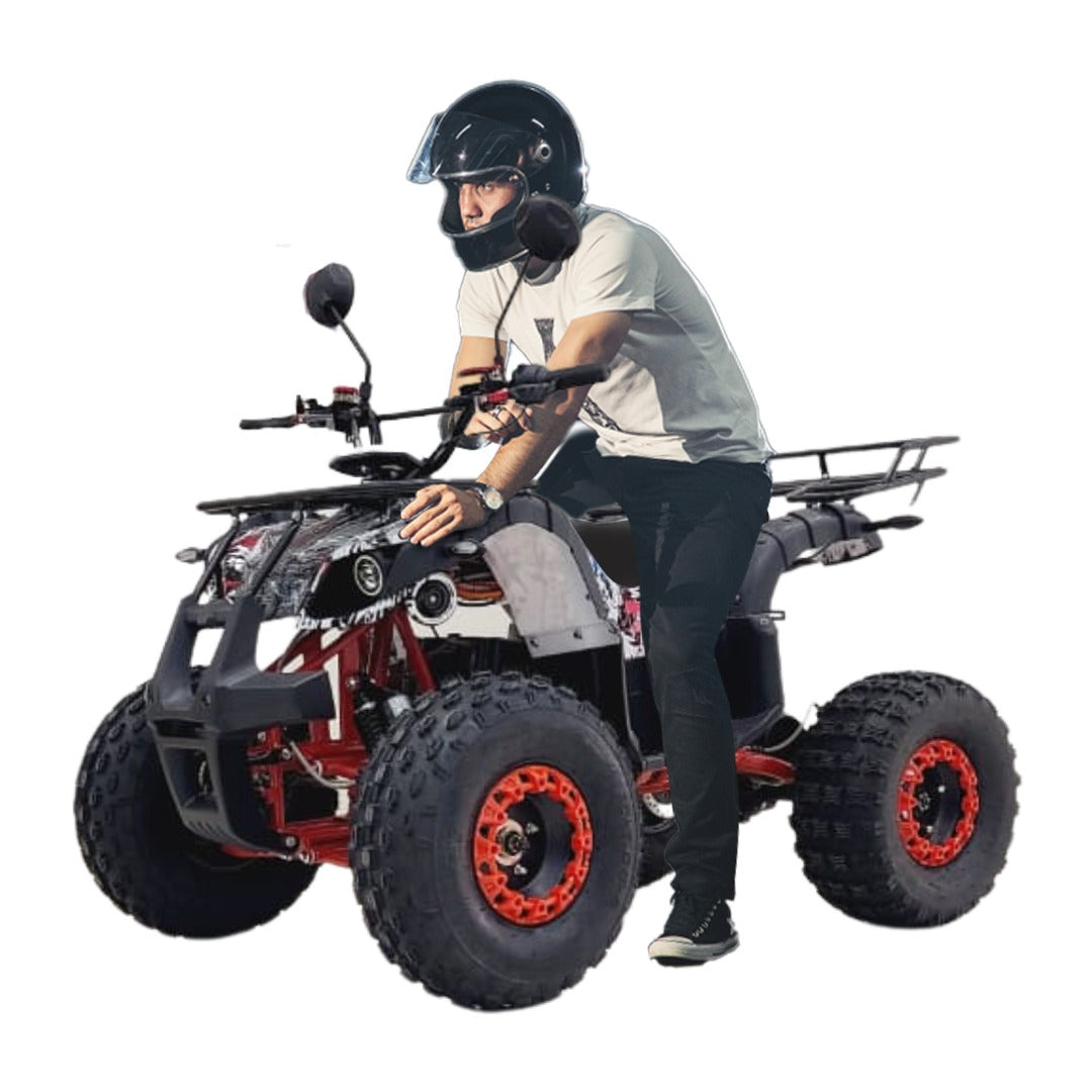 Megawheels Electric Quad ATV Thunderbolt 60V Electric Bike for Teens & Adult 1500 W