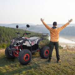 Megawheels Electric Quad ATV Thunderbolt 60V Electric Bike for Teens & Adult 1500 W