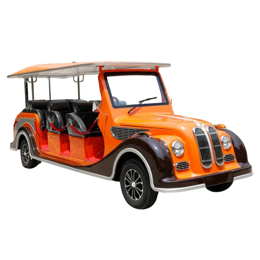 Classic Vintage Electric Golf Cart Crusader Luxury 6+ 2 Seater by Gulf Buggy