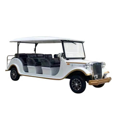 Classic Vintage Electric Golf Cart Crusader Luxury 6+ 2 Seater by Gulf Buggy