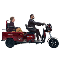 Megawheels Hybrid Electric Tricycle for Cargo or 3 Passengers 48 v