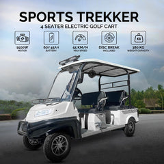 Megawheels Sports Trekker Electric Golf Cart Golf Buggy 4 Seater