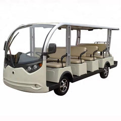 Megawheels Electric Vehicle Shuttle Bus 14 Seater Open Buses for Sightseeing