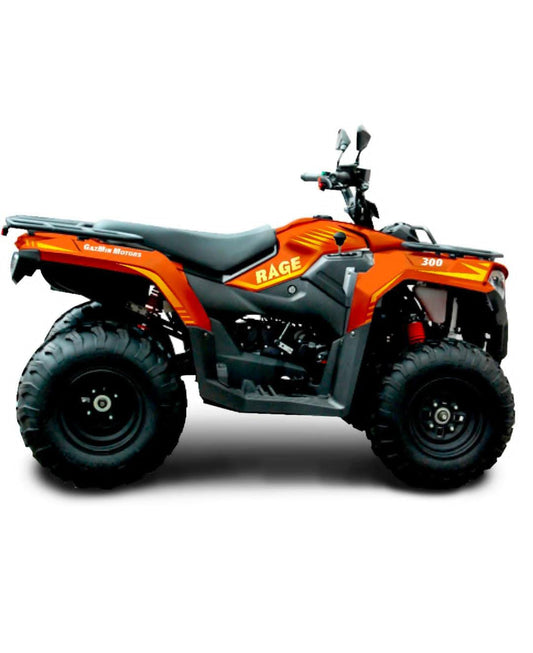 Megawheels ATV Quad Bike Off Road Rage 300 Electric Bike
