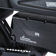 Megawheels Black Warrior Fat Harley Electric MotorBike 48 V Scooter With Removable Lithium Battery