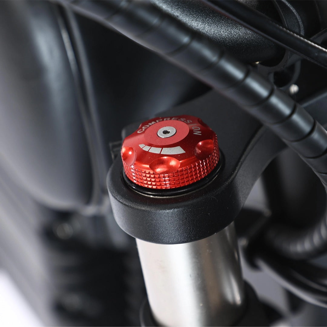 Megawheels Black Warrior Fat Harley Electric MotorBike 48 V Scooter With Removable Lithium Battery
