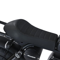 Megawheels Black Warrior Fat Harley Electric MotorBike 48 V Scooter With Removable Lithium Battery