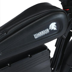 Megawheels Black Warrior Fat Harley Electric MotorBike 48 V Scooter With Removable Lithium Battery