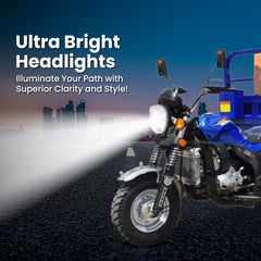 Megawheels Motorcycle Export Petrol Powered 200cc Cargo 3 Wheel Electric Scooter for Adults