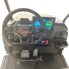 Megawheel VLR Electric Golf Cart 4+2 Seater Lithium Battery Off-Road Radial Tyres With Warranty