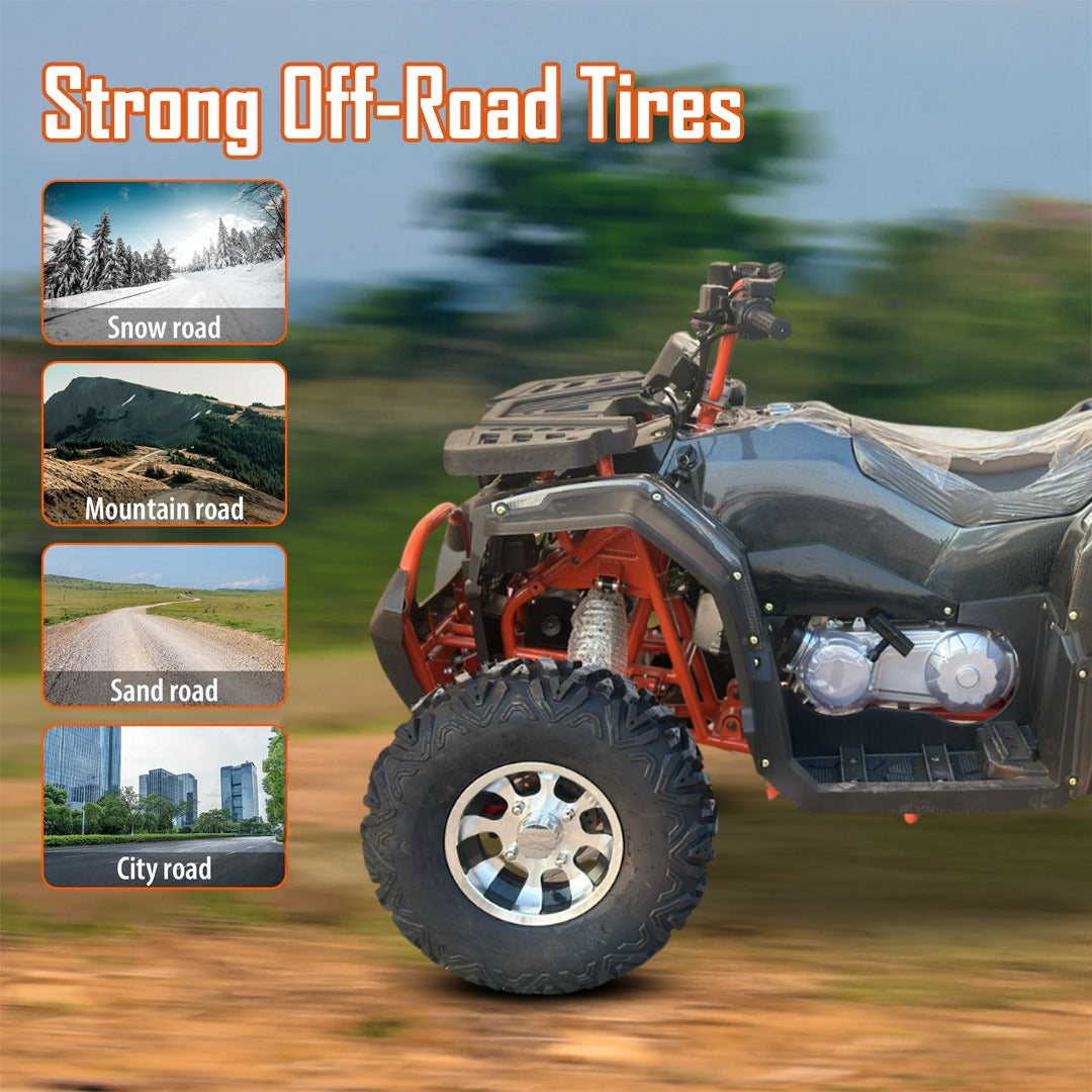 ATV with off-road tires, Megawheels Off Road ATV Quad Bike