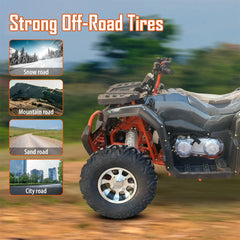 ATV with off-road tires, Megawheels Off Road ATV Quad Bike