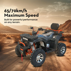Megawheels Off Road ATV Quad Bike Hammer 200 CC Power Fully Automatic
