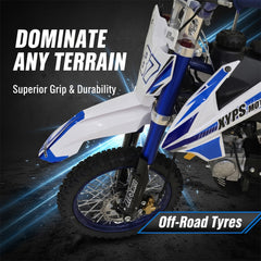 Off-road motorcycle with Phantom Dirt Cross Bike 