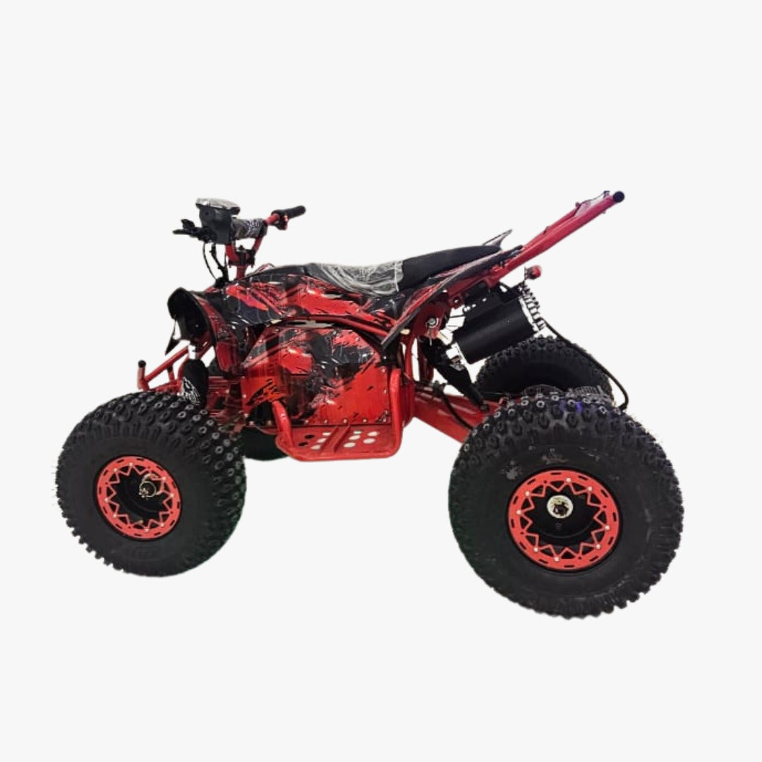 Red Nitron Electric ATV Power Off-Road Quad Bike