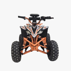 Orange Nitron Electric ATV Power Off-Road Quad Bike
