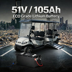 Keon Special Loading tramp Premium Electric Golf Cart 6 Seater With Lithium battery and Exclusive warranty