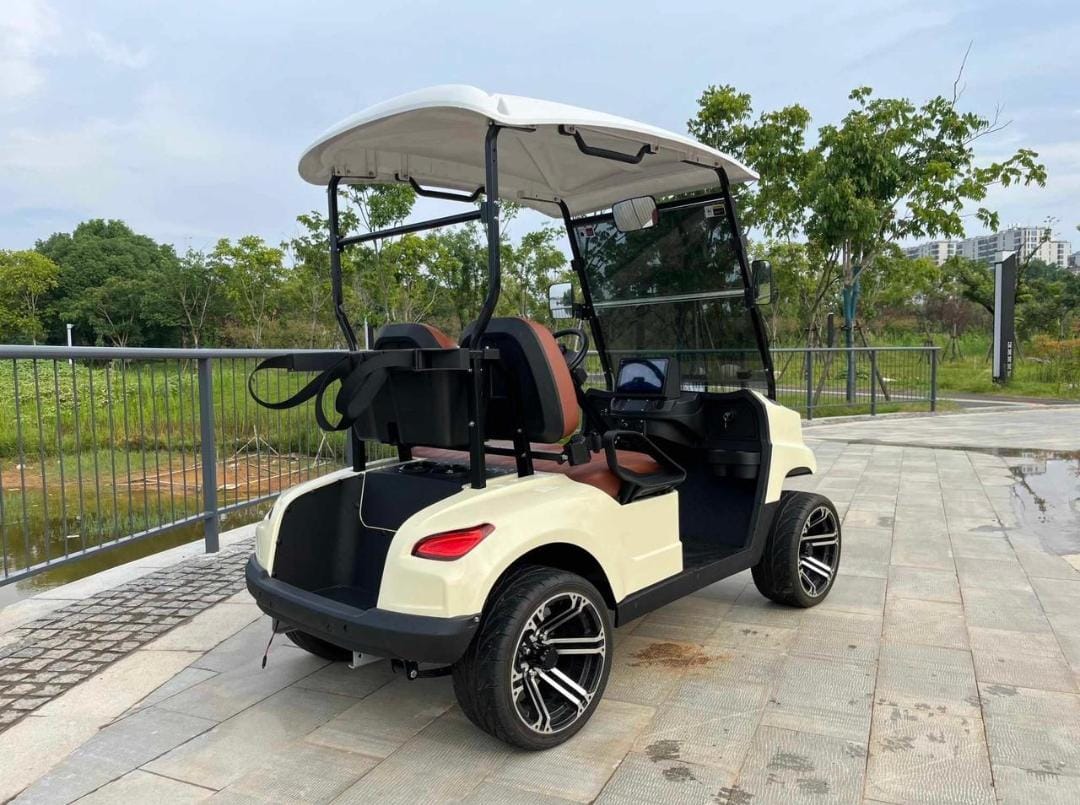 Megawheels Green Rider Electric Golf Cart Golf Buggy 2 seater By Gulf Buggy