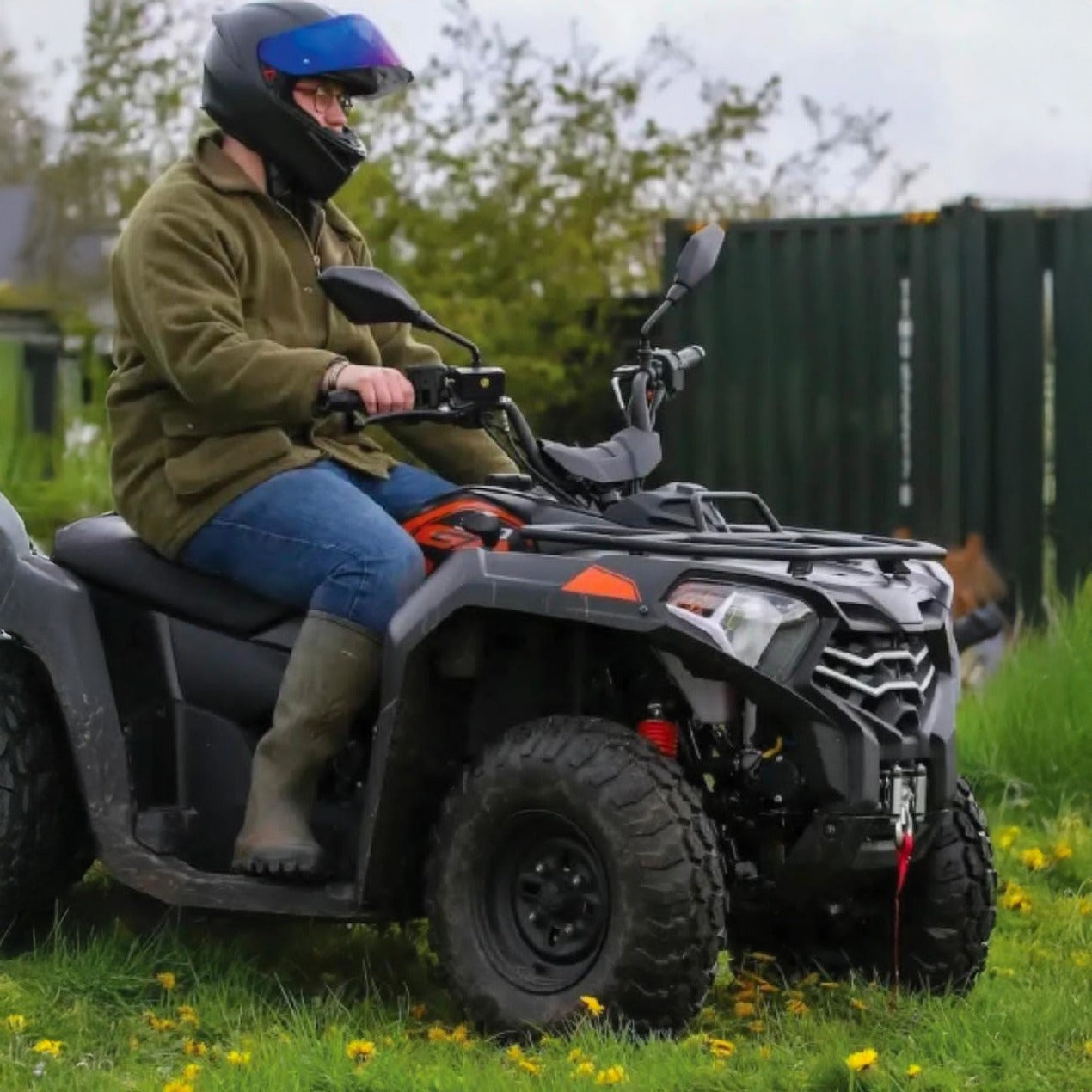 Megawheels ATV Quad Bike Off Road Rage 300 Electric Bike