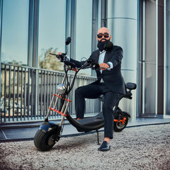 Kugoo Kirin C2 Pro Harley Electric Scooter – 1200W | 18.2Ah | 50 km/h