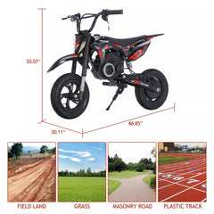 Megawheels RMX 24V Electric Kids Dirt Bike With Rubber Tyres & Leather Seat at Gulf Buggy