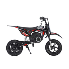 Megawheels RMX 24V Electric Kids Dirt Bike With Rubber Tyres & Leather Seat at Gulf Buggy