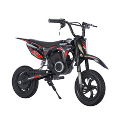 Megawheels RMX 24V Electric Kids Dirt Bike With Rubber Tyres & Leather Seat at Gulf Buggy