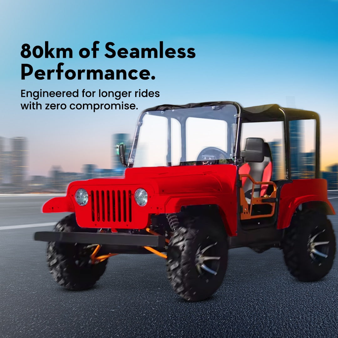 Megawheels off road 200 CC Monster Jeep Buggy With Roof high Speed 80 kmph