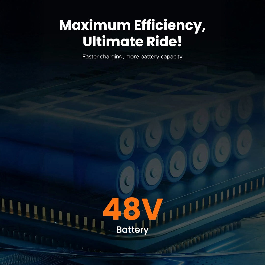 Titan X  Electric Motor Bike of 48 V battery Capacity