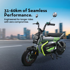 Electric bike Seamless performance.