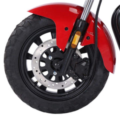 Electric motorcycle wheel