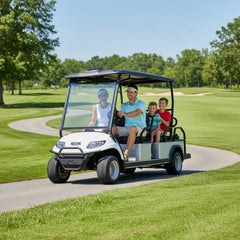 Keon Premium 6 Seater (4+2) Electric Golf Cart with Lithium Battery and exclusive warranties