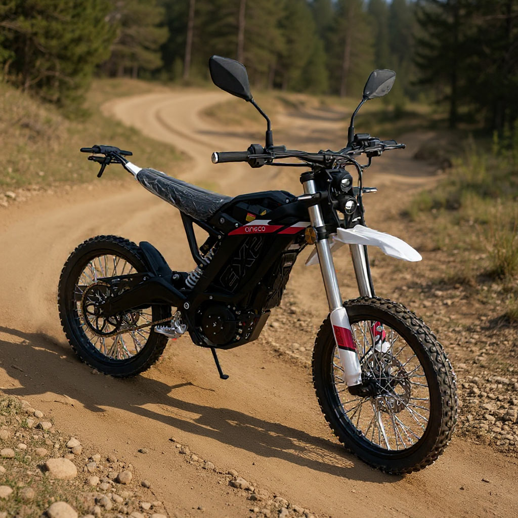 Megawheels 60V Stirron Rogue R1 off Road 8K Electric Dirt Bike for High Performance Adventure Rides
