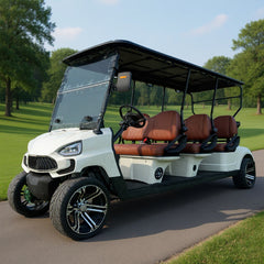 Megawheels Green Rider Electric Golf Buggy 6 Seater Golf Cart by Gulf Buggy UAE