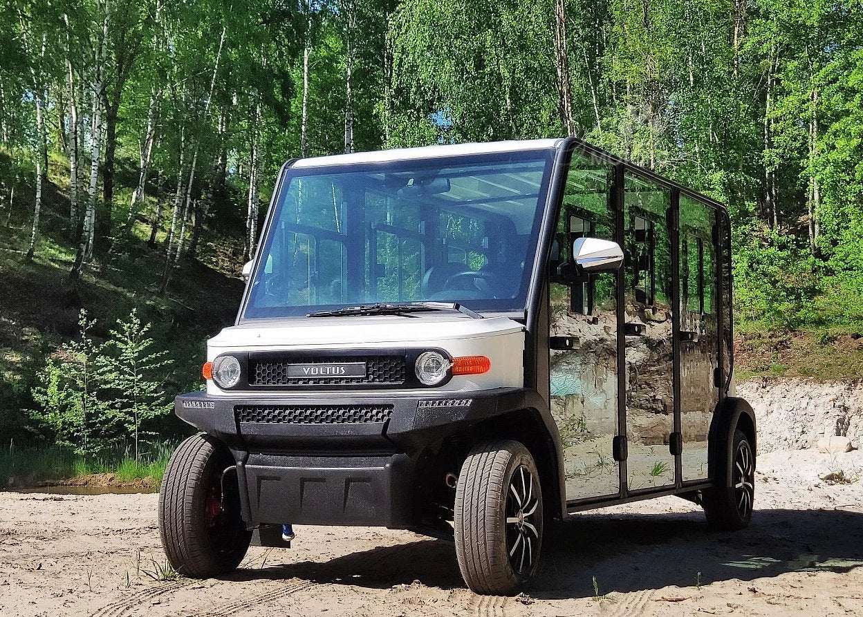 Megawheels LT 6 Seater AC Golf Car With Enclosed Doors Electric Mini Car