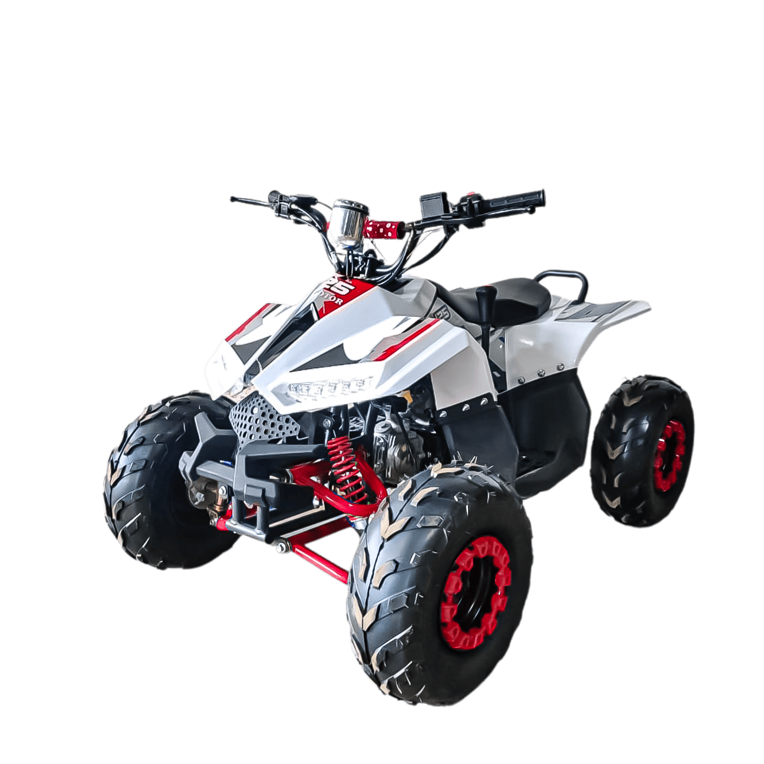 Megawheels 125 cc Atv Fully automatic Quad Bike - Red