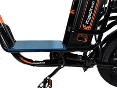 Kugoo Kirin V3 PRO Electric Delivery Scooter With Blue Platform