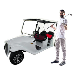 Electric Golf Cart Vintage Classic Royal Vintage Electric Golf Buggy 6 Seater At Gulf Buggy